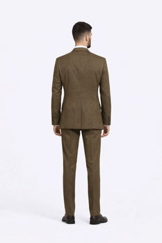 Green Suit Brown Vest Now in Stock at MensUSA Green Suit Brown Vest Now in Stock at MensUSA