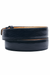 Men's Authentic Genuine Skin Italian Pasta Genuine Lizard Navy Belt