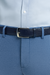 Men's Authentic Genuine Skin Italian Pasta Genuine Lizard Navy Belt
