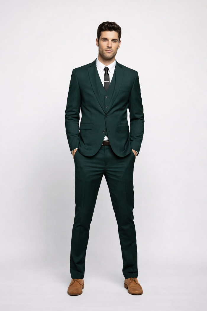 Men's Beach Wedding Attires Suit Menswear Green $199