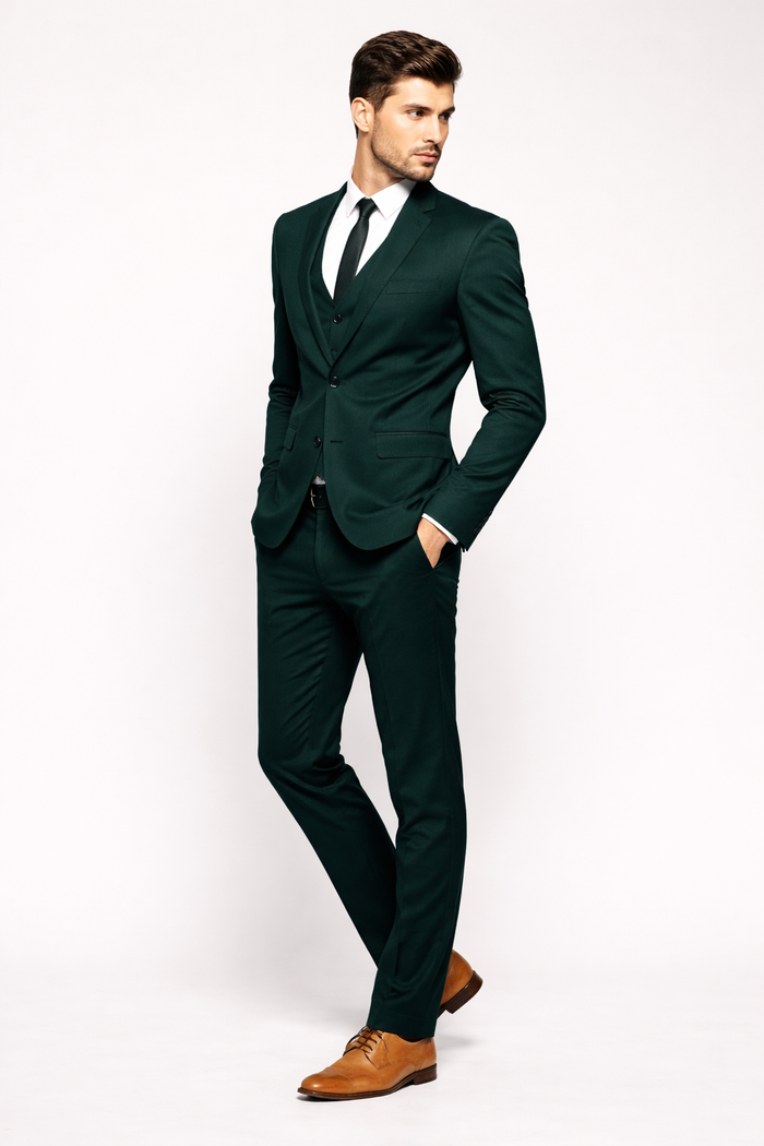 Men's Beach Wedding Attires Suit Menswear Green $199 - Image 5