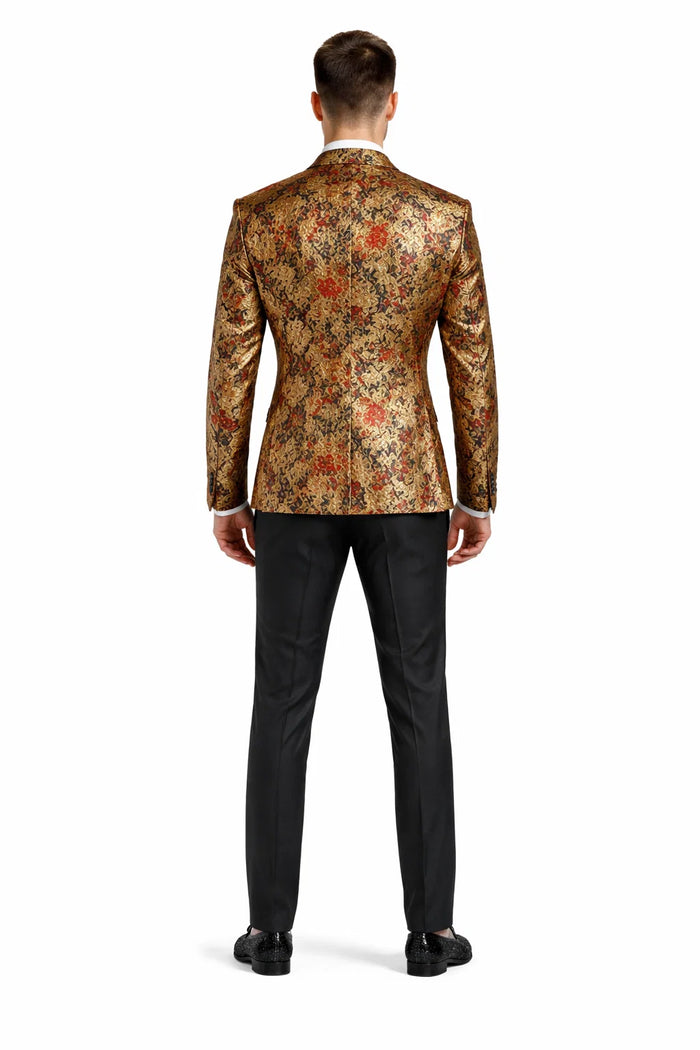 Mens Big and Tall Blazer - Big and Tall Red Sport Coat - Image 2