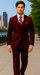 Plus Size Burgundy Suit for Every Occasion