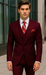 Plus Size Burgundy Suit for Every Occasion
