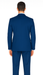 Men'S Big And Tall Sizes Teal Cobalt Blue Indigo ~ Bright Blue Suit
