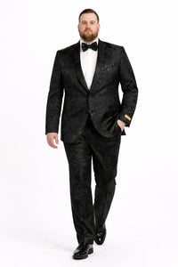 Big and Tall Mens Tuxedos Jacket - Big And Tall Formal Wear - Bowties Included - For Big Guys - Image 4
