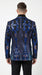 Mens Black and Royal and Gold and Navy Blue Sequin Tuxedo Suit Set – Luxury Prom Wedding Tuxedo with Sequin Jacket
