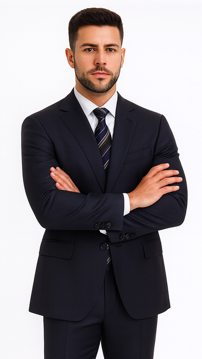 Men's Black And White Checkered Suit Checkered Pattern Texture Blazer Jacket Suit Dark Navy Windowpane Plaid  - Black And White Checkered Suit - 100% Percent Wool Fabric Suit - Worsted Wool Business Suit