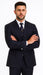 Men's Black And White Checkered Suit Checkered Pattern Texture Blazer Jacket Suit Dark Navy Windowpane Plaid  - Black And White Checkered Suit - 100% Percent Wool Fabric Suit - Worsted Wool Business Suit