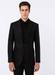 Men's Black Flap Front Pockets One Button  Designer Fashion Dress Casual Blazer On Sale Blazer