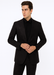 Men's Black Flap Front Pockets One Button  Designer Fashion Dress Casual Blazer On Sale Blazer
