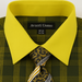 Black Gold Colorful Men'S Dress Shirt