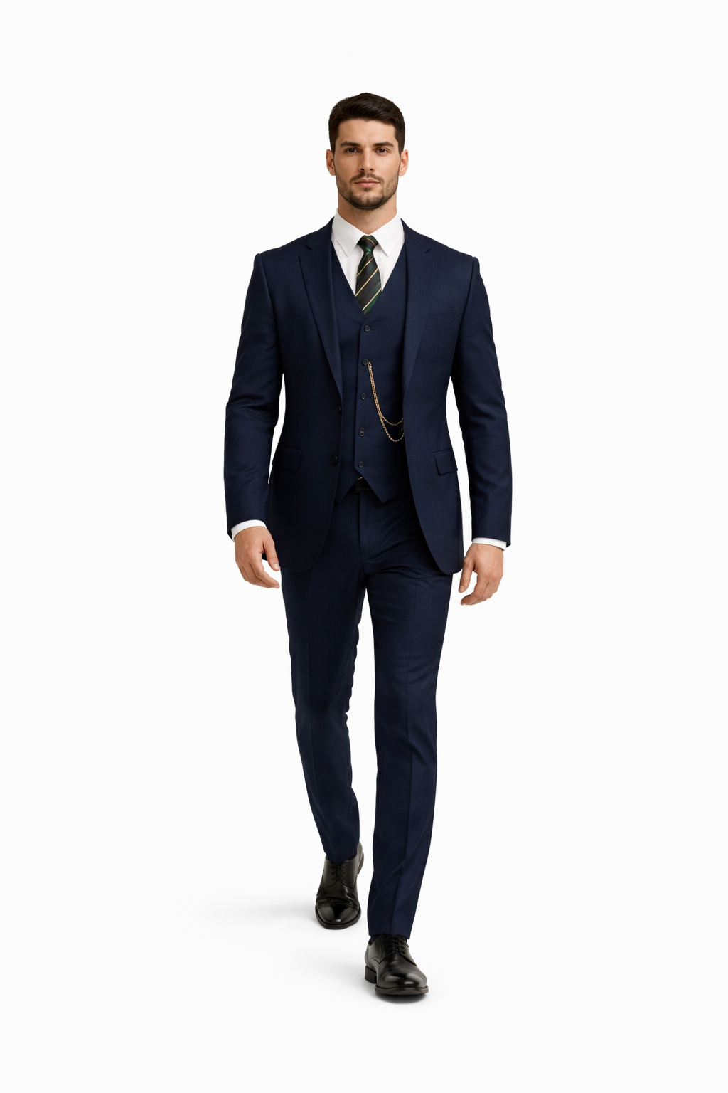 Men's Black Peak Lapel Peaky Blinders Suit - Peaky Blinder Outfits+ Overcoat + Hat (Peaky Blinder Custome)