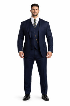 Men's Black Peak Lapel Peaky Blinders Suit - Peaky Blinder Outfits+ Overcoat + Hat (Peaky Blinder Custome) - Image 6