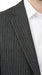 Mens Black Pinstripe Western Blazer – Classic Cowboy Style Jacket for Business, Formal and Smart Casual Wear
