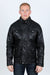 Mens Black Platini Western Leather Jacket - Vintage Cowboy Style