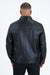Mens Black Platini Western Leather Jackets - Vintage Cowboy Style