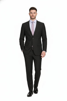 Slim Fit Tiglio Wool Suit – Modern Tailored Two-Piece Formal Suit
