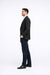 Men'S Black Stripe - Pinstripe Slim Fit Blazer