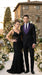 Mens Black Suit with Purple Lapel – Elegant Formal Tuxedo Style Suit for Wedding, Prom, Party and Evening Wear