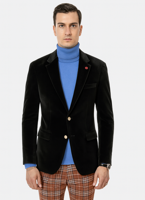 Mens Blazer Black