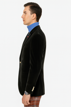 Mens Blazer Black - Image 3