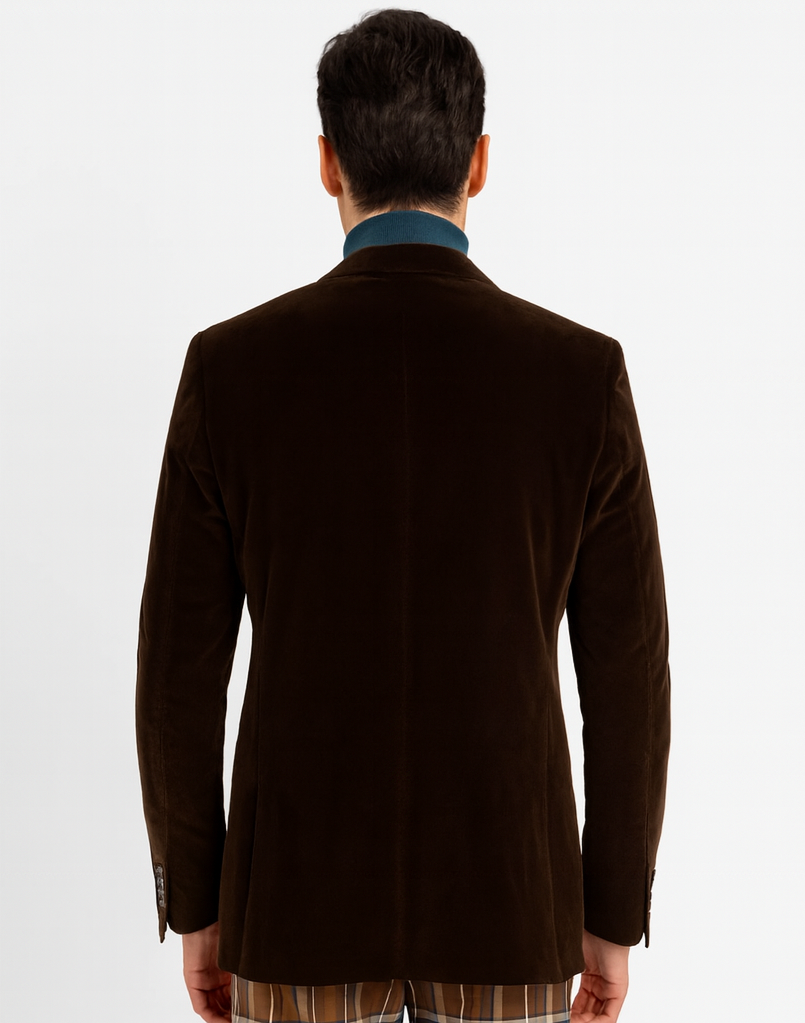 Mens Blazer Brown - Image 2