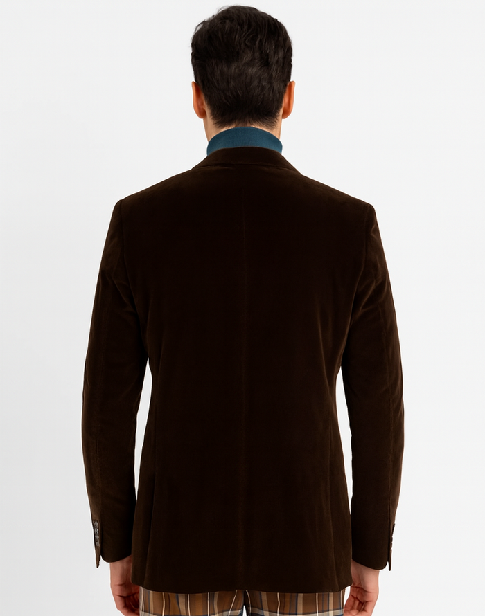 Mens Blazer Brown - Image 2