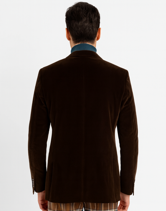 Mens Blazer Brown