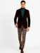 Mens Blazer Brown