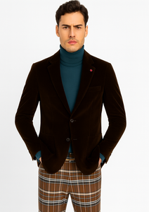 Mens Blazer Brown