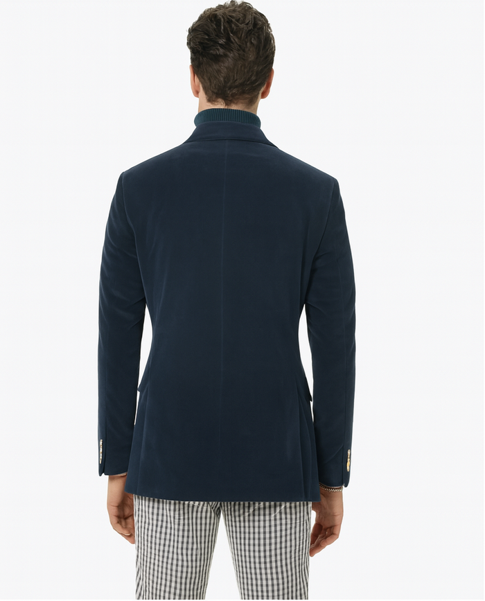 Mens Blazer French Blue - Image 3
