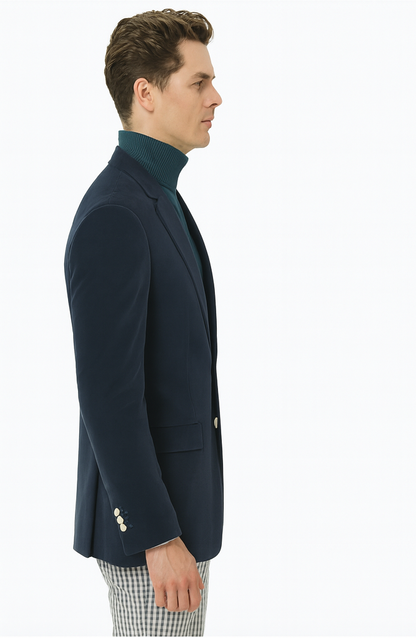 Mens Blazer French Blue - Image 2