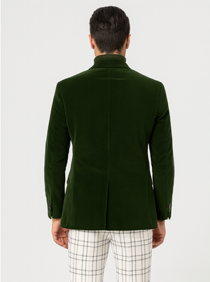 Mens Blazer - Green - Image 2
