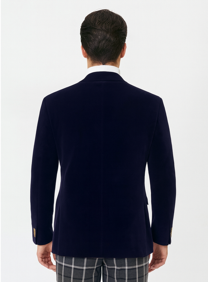 Mens Blazer Navy - Image 2