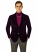 Mens Blazer Plum