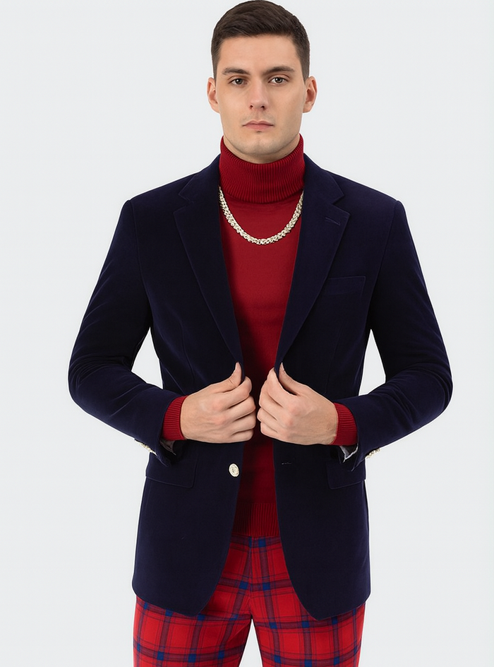 Mens Blazer Royal