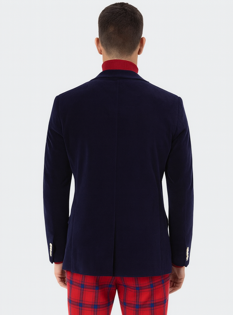 Mens Blazer Royal - Image 2