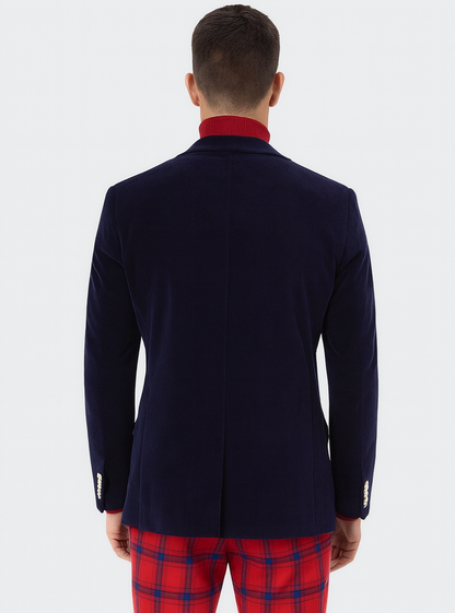 Mens Blazer Royal - Image 2
