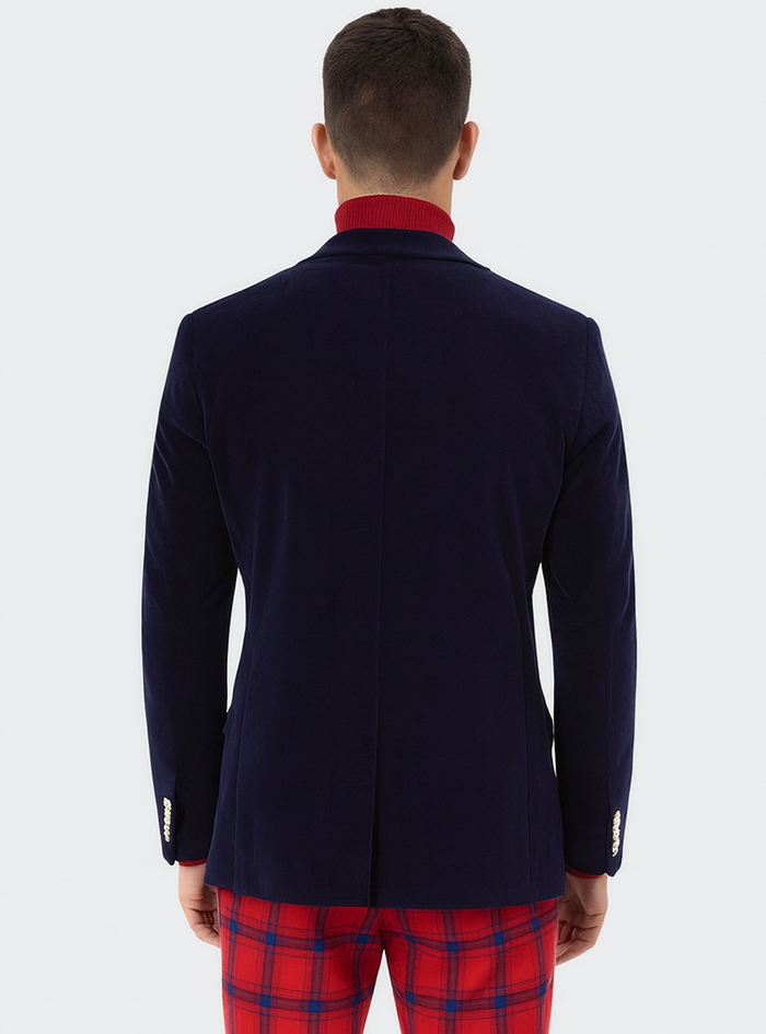 Mens Blazer Royal - Image 2