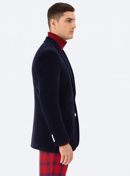 Mens Blazer Royal - Image 3
