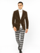 Mens Blazer Taupe