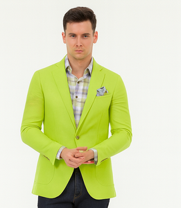 Mens Blazers Green