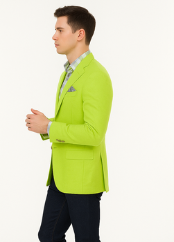 Mens Blazers Green - Image 7