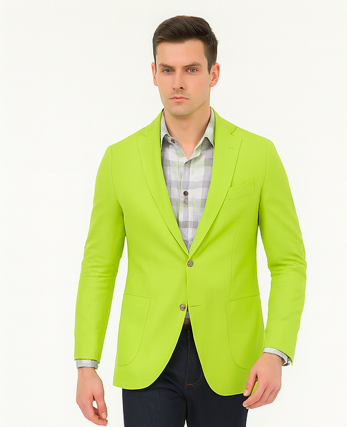 Mens Blazers Green