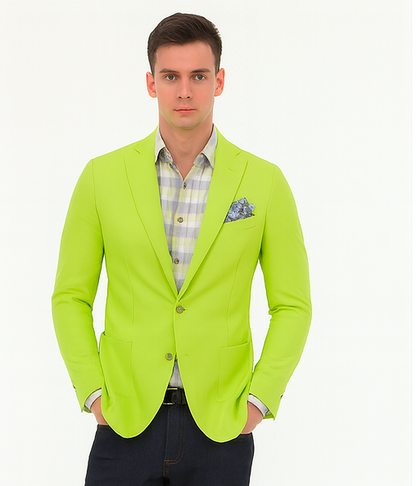 Mens Blazers Green - Image 5