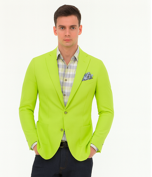 Mens Blazers Green - Image 5