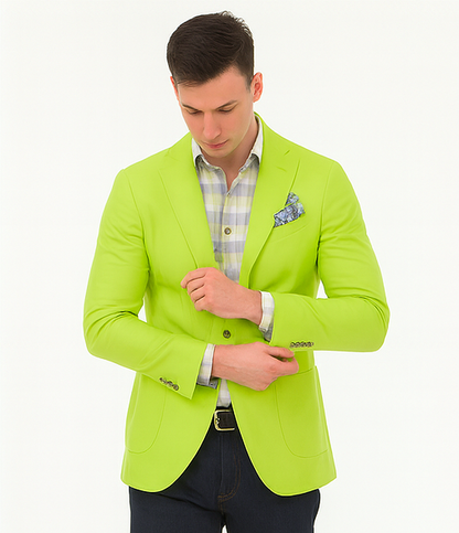 Mens Blazers Green - Image 6