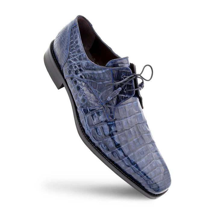 Mezlan Dark Brown  Crocodile Mens  Shoes Anderson