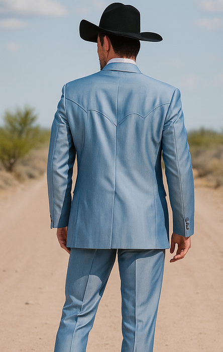 Mens Blue Tuxedo